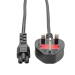 Tripp Lite P060-006 power cable Black 72" (1.83 m) BS 1363 C5 coupler
