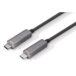 4XEM 4XUSBCFIBER50M USB cable 1968.5" (50 m) USB C Black, Gray