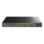 Cudy GS1026PS2 network switch Gigabit Ethernet (10/100/1000) Power over Ethernet (PoE) Black