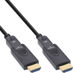 InLine HDMI AOC cable, Ultra High Speed HDMI, 8K4K, detachable plug, 80m