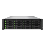 Origin Storage Rackmount 3U 16 Bay with Intel Pentium 1.6GHz Quad-Core CPU 8GB DDR4 RAM (Max 128GB) - 2 slots for optional host cards inclusing 10Gb X 4 ports 10Gb X2 prots or 1Gb X 4 ports host card