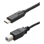 connektgear 26-2936 USB cable USB 2.0 3 m USB C USB B 10 W Black
