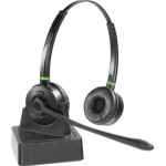 eSTUFF GLB245500 headphones/headset Wireless Head-band Office/Call center Bluetooth Black