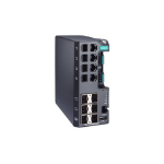Moxa EDS-4014-4GS-2QGS-LV-T netwerk-switch Managed L2 Fast Ethernet (10/100) Zwart, Groen