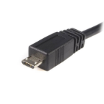 StarTech.com 3m USB/Micro USB USB-kablar USB 2.0 USB A Micro-USB B Svart