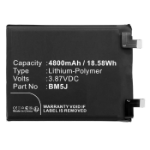CoreParts MBXMP-BA1774 mobiele telefoon onderdeel Batterij/Accu Zwart