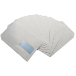 CTS Wholesale C5 Envelopes Window Self Seal 90gsm White (Pack of 500)