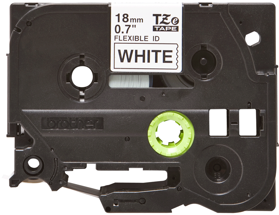 Brother TZE-FX241 DirectLabel black on white Laminat 18mm x 8m for Brother P-Touch TZ 3.5-18mm/36mm/6-18mm/6-24mm/6-36mm