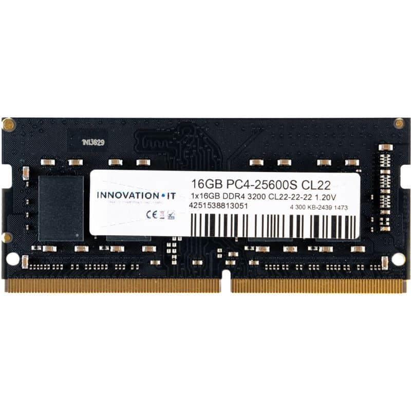 EU Product - 3200 16GB SO Innovation IT CL22-22-22 1.2V 8-Chip