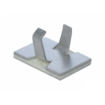 DeLOCK Cable clamp self-adhesive aluminium 10 pieces