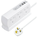 Masterplug SRGDSU62PW-MP surge protector White 6 AC outlet(s) 2 m