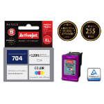 Activejet AH-704CR ink (replacement for HP 704 CN693AE; Premium; 21 ml; color)