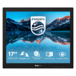 Philips 172B9TN/00 touch screen monitor 43.2 cm (17") 1280 x 1024 pixels Multi-touch Tabletop Black