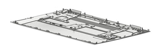 HP M46055-001 laptop spare part Bottom case