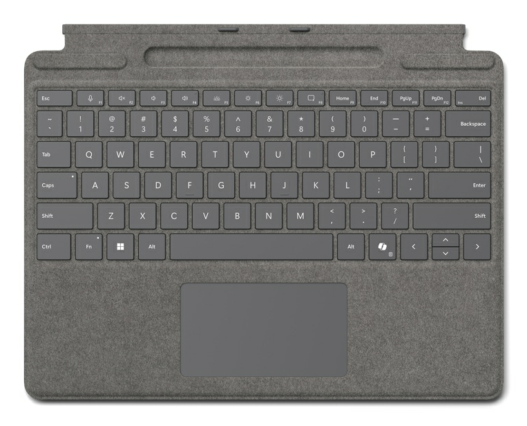 8XB-00190 MICROSOFT SURFACE ACC TYPECOVER FOR PRO Platin
