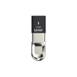 Lexar JumpDrive F35 USB flash drive 128 GB USB Type-A 3.2 Gen 1 (3.1 Gen 1) Black, Stainless steel