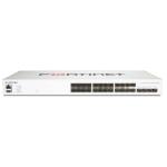 Fortinet Layer 2/3 FortiGate switch controller compatible switch with 24 x GE SFP ports, 4 x 10 GE SFP+ uplinks