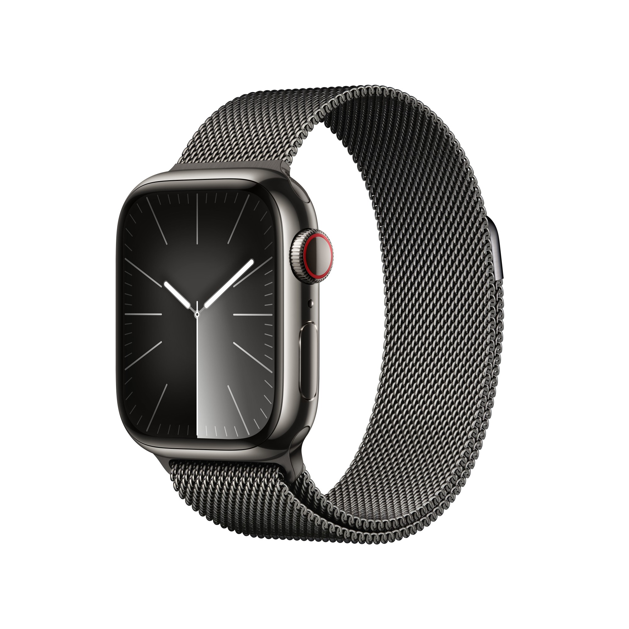 Photos - Smartwatches Apple Watch Series 9 41 mm Digital 352 x 430 pixels Touchscreen 4G Gra MRJ 