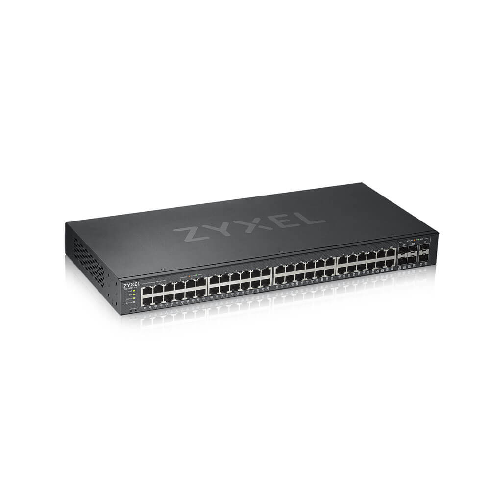Image of Zyxel GS1920-48V2 Managed Gigabit Ethernet (10/100/1000) Black