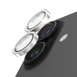 PanzerGlass ® Hoops® Glitter Silver Camera Lens Protector iPhone 17 | iPhone 16 | 16 Plus