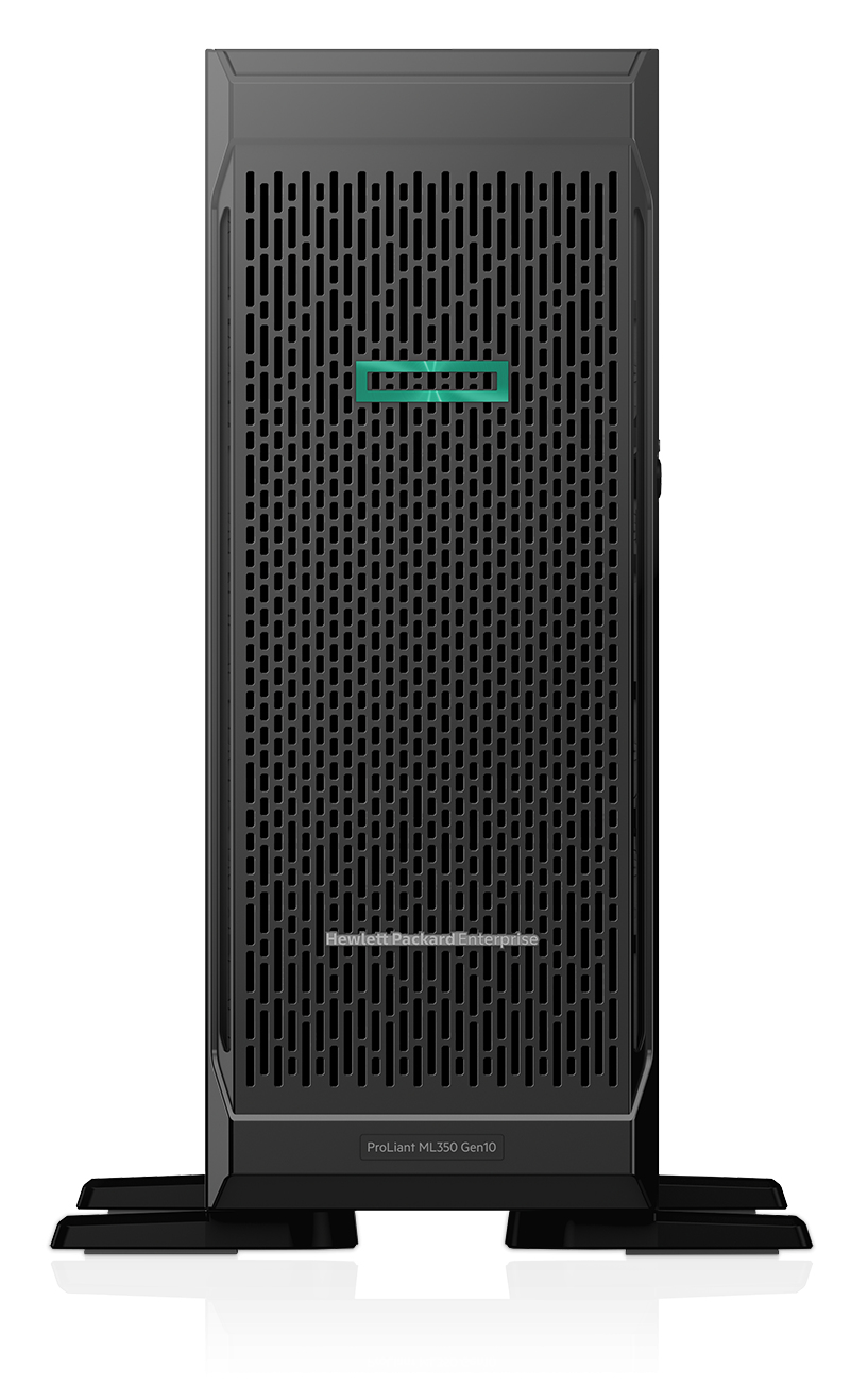 Hewlett Packard Enterprise ProLiant ML350 Gen10 server 48 TB 2.2 GHz 32 GB Rack (5U) Intel® Xeon® 800 W DDR4-SDRAM