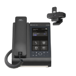 AudioCodes RXVCAM10-B17 IP telefoon Zwart TFT