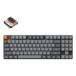 Keychron K13 Max keyboard Home/Office USB + RF Wireless + Bluetooth QWERTY UK English Black