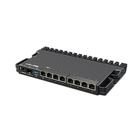 Image of Mikrotik RB5009UG+S+IN wired router 2.5 Gigabit Ethernet Black