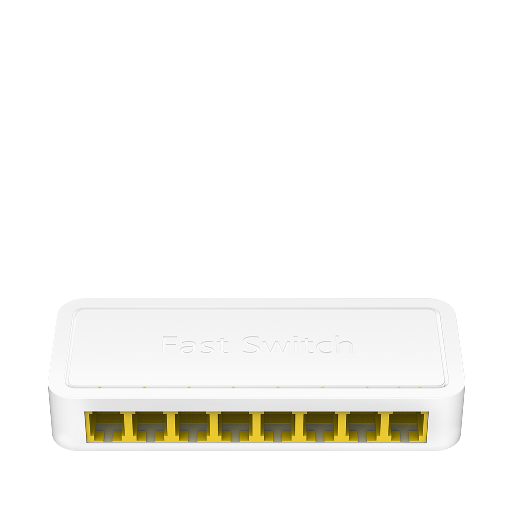 Cudy FS108D network switch Fast Ethernet (10/100) White