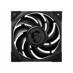 MSI MEG SILENT GALE P12 Premium Silent Fan '120mm, PWM, Balanced Static Pressure airflow, LCP Fan Blade, HDB Bearing, Anti-Vibration pads, 300mm cable'