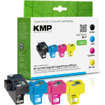 KMP H41V inktcartridge 4 stuk(s) Zwart, Cyaan, Magenta, Geel