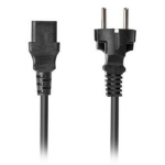 Lanberg CA-C13C-15CC-0018-BK power cable Black 1.8 m C13 coupler CEE7/7