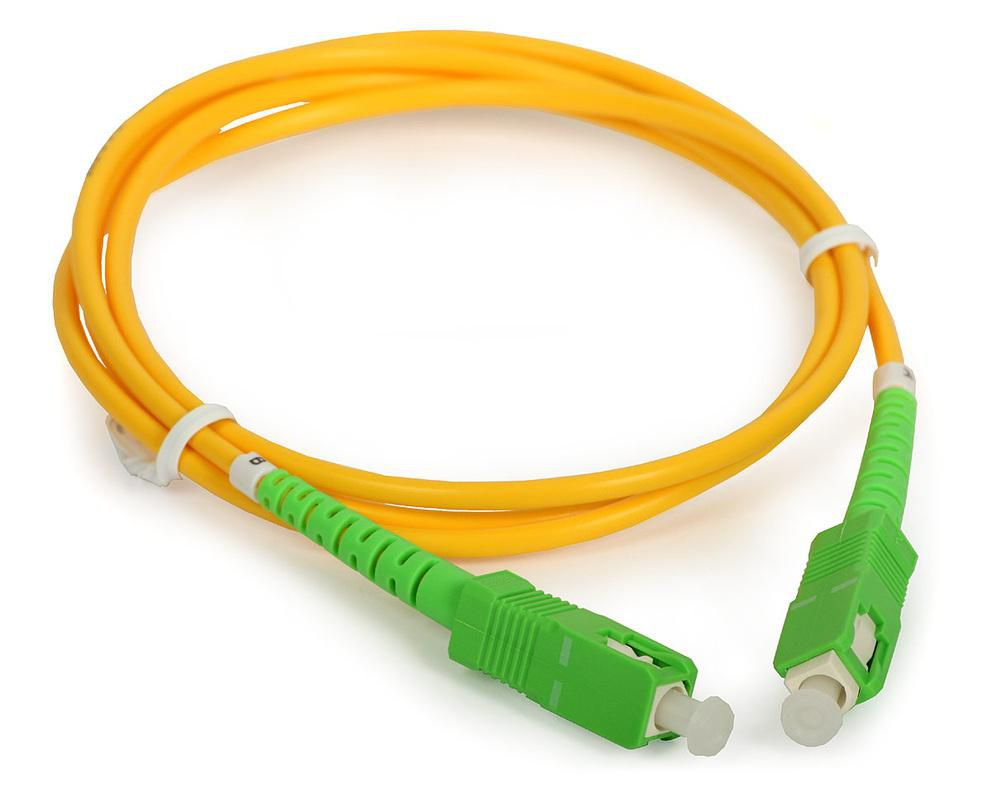 Image of Microconnect FIB884001 InfiniBand/fibre optic cable 1 m SC Yellow