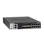 NETGEAR M4300-8X8F Managed L3 10G Ethernet (100/1000/10000) 1U Black