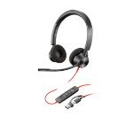 HP Poly Blackwire 3320 Headset +USB-C/A Adapter TAA