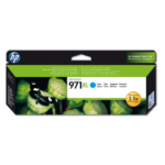 HP CN626AE/971XL Ink cartridge cyan high-capacity, 6.6K pages ISO/IEC 24711 86.5ml for HP OfficeJet Pro X