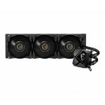 MSI MAG CORELIQUID P360 Liquid CPU Cooler '360mm Radiator, 3x 120mm PWM Fan, Noise Reducer connector, Compatible with Intel and AMD Platforms, Latest LGA 1700 ready' 306-7ZW2P31-813