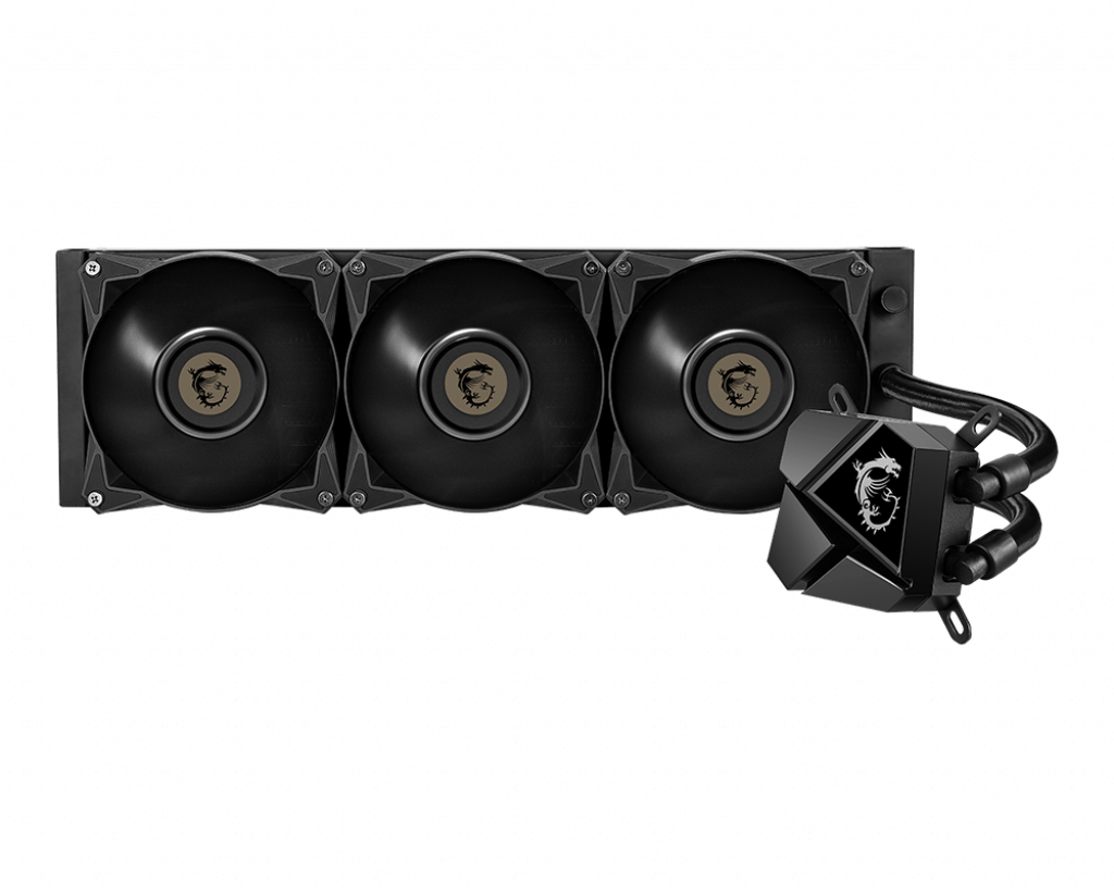 Image of MSI MAG CORELIQUID P360 Liquid CPU Cooler '360mm Radiator, 3x...