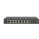 LevelOne Hilbert 10-Port Gigabit Smart Lite Switch, 8 x Gigabit RJ45, 2 x Gigabit SFP