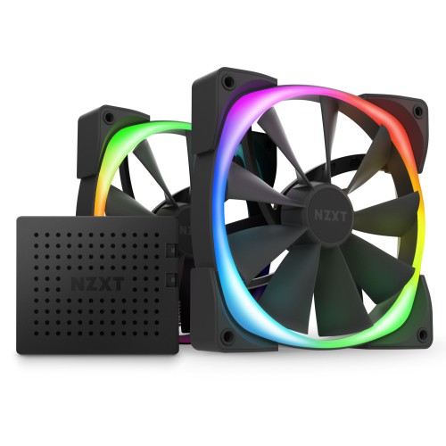 NZXT Aer RGB 2 Computer case Fan 14 cm Black 2 pc(s)