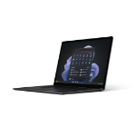 Microsoft Surface Laptop 5 i7-1265U Notebook 38.1 cm (15") Touchscreen Intel® Core™ i7 16 GB LPDDR5x-SDRAM 256 GB SSD Wi-Fi 6 (802.11ax) Windows 10 Pro Black