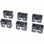 APC AR7710 Cable Containment Brackets Zwart
