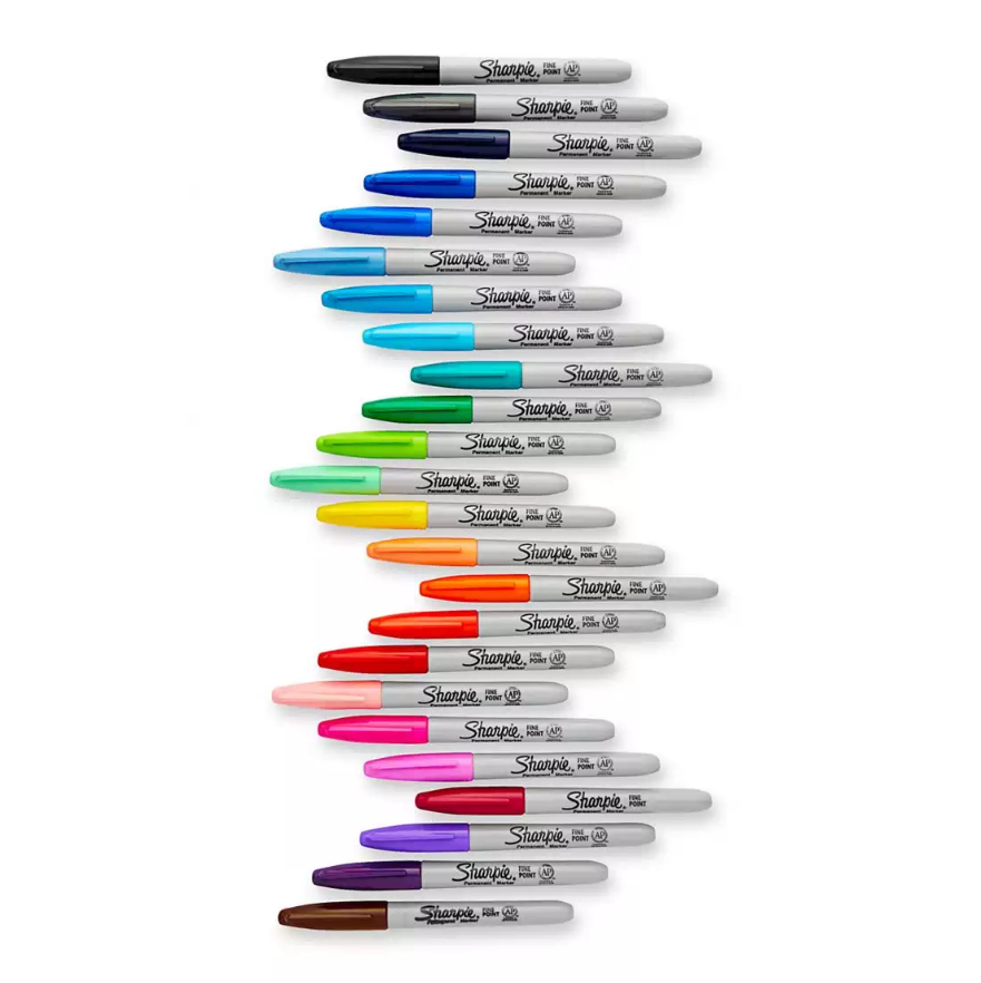 Sharpie Fine Point permanent marker Fine tip Black 12 pc(s)