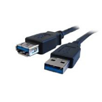 Comprehensive 15ft. USB 3.0 A m/f USB cable 179.9" (4.57 m) USB 3.2 Gen 1 (3.1 Gen 1) USB A Black