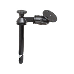 RAM Mounts 8" Upper Pole with Single Swing Arm & Large Round Plate