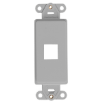 Leviton 41641-GY wall plate/switch cover Gray