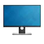 DELL UltraSharp UP2516D LED display 63.5 cm (25") 2560 x 1440 pixels Quad HD LCD Black, Silver