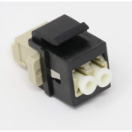 FDL LC MULTIMODE DUPLEX FIBRE KEYSTONE MODULE - BEIGE