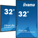 iiyama LH3275HS-B1AG Signage Display Digital signage flat panel 81.3 cm (32") LCD Wi-Fi 500 cd/m² Full HD Black Built-in processor Android 11 24/7