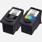 Canon PG-560 / CL-561 inktcartridge 2 stuk(s) Origineel Normaal rendement Zwart, Cyaan, Magenta, Geel